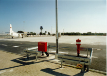 Kanalabsperrsystem Flughafen